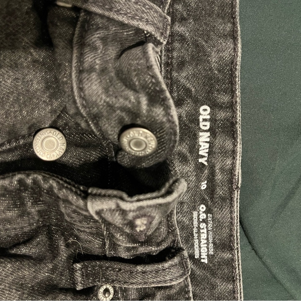 Old Navy Black Denim Pants